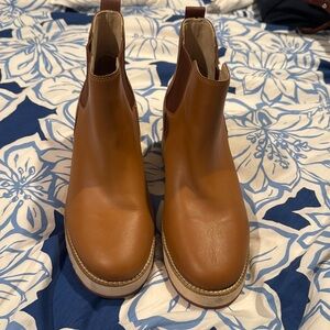 Cole Haan ZeroGrand Waterproof Wedge Bootie Women size 9.5